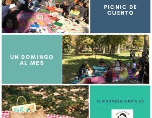 Picnic de cuento cartel Picnic de cuento cartel